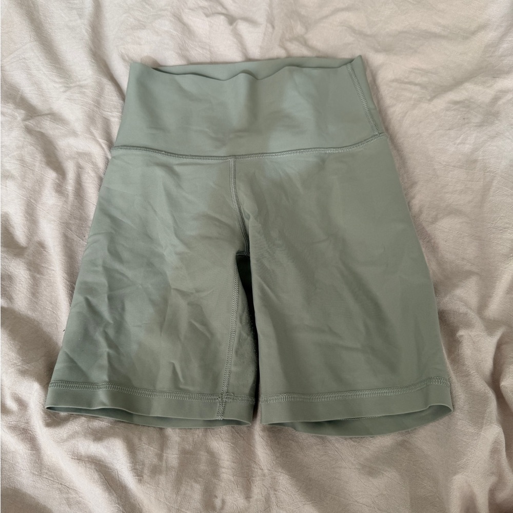 TNA Sage Green Bike Shorts